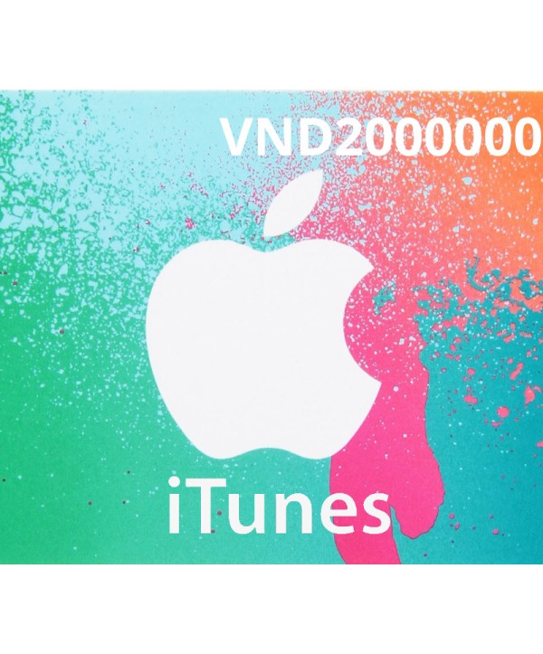 iTunes VND 2000000 Card VN Key 